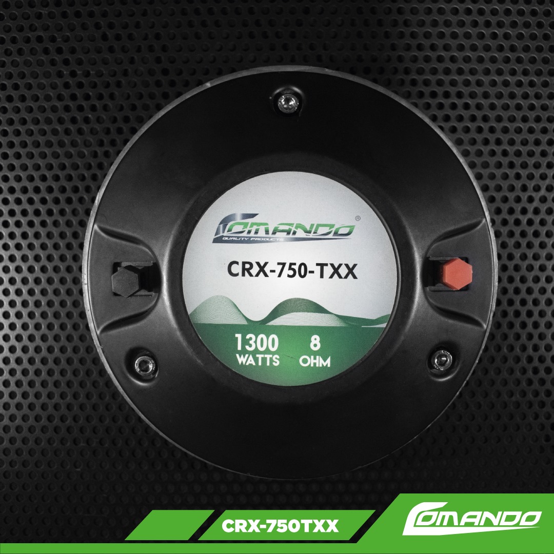 Comando Audio - CRX-750-TXX Driver •1300 Watts •8 Ohmios... | Facebook