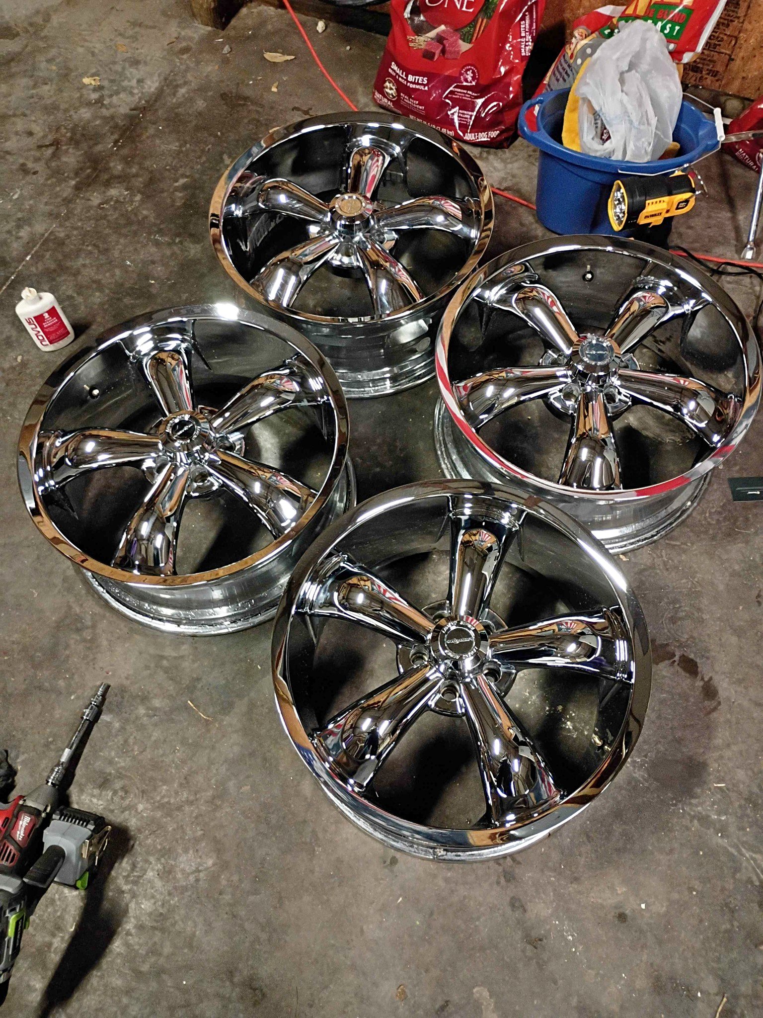 (4) 20 inch, 5x115, Vision Legend 5 rims - Car Wheels, Tires & Parts ...