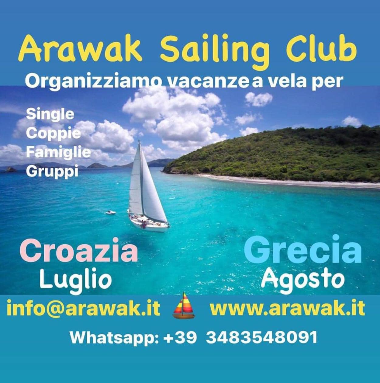 InterCharter Yacht Charter Broker by Arawak Sailing Club Italiano | Trieste