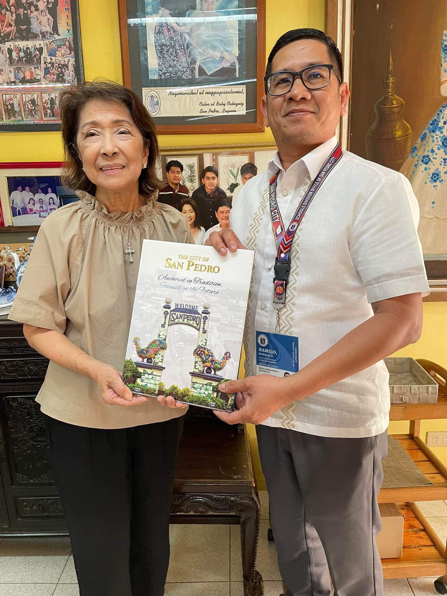 Dr. Ronaldo V. Ramilo, came by... - Mayor Lourdes S. Cataquiz | Facebook