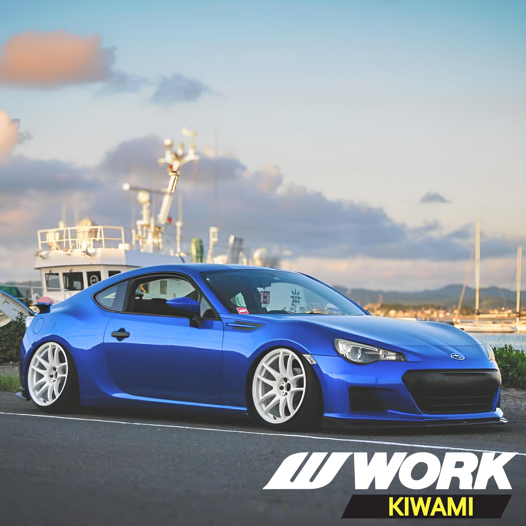 🏎️ Subaru BRZ 🔥 Work Emotion Kiwami 🛞 F: 5-100 18x9.5 +20 🛞 R