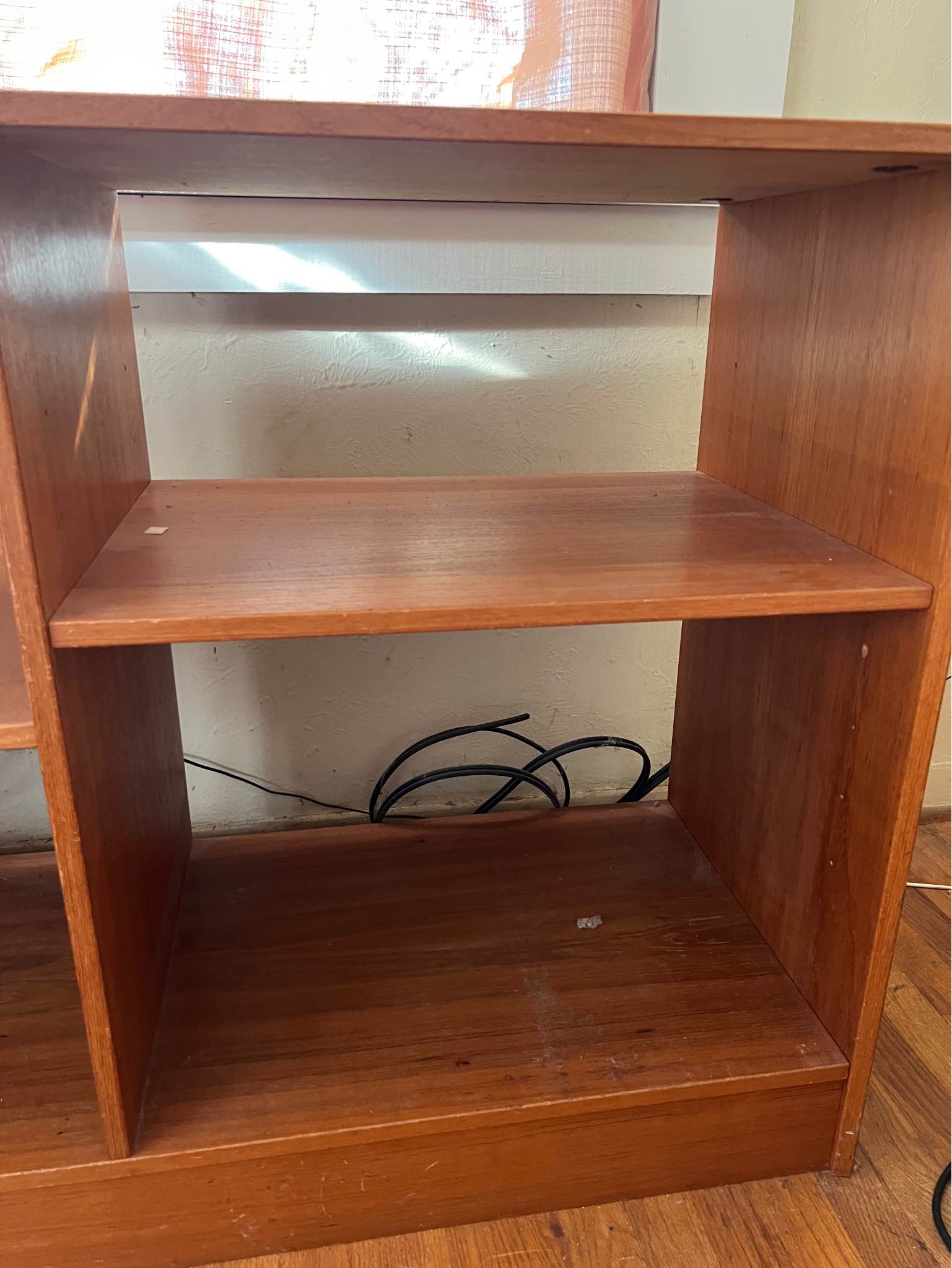 Scandinavian danish mid century open bookshelf for records or books ...