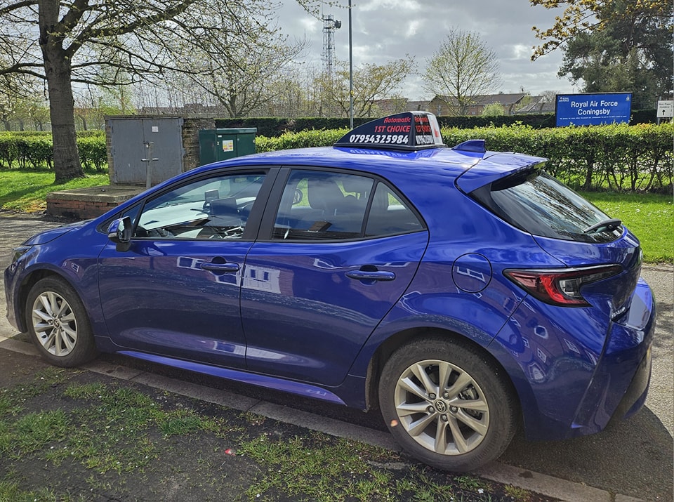 Automatic 1st choice Driver training | Tattershall