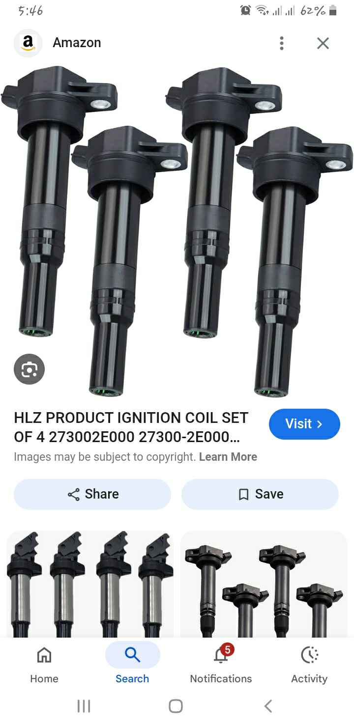 2002-2008 Nissan Altima Sentra X-Trail Ignition Coil Zimbabwe