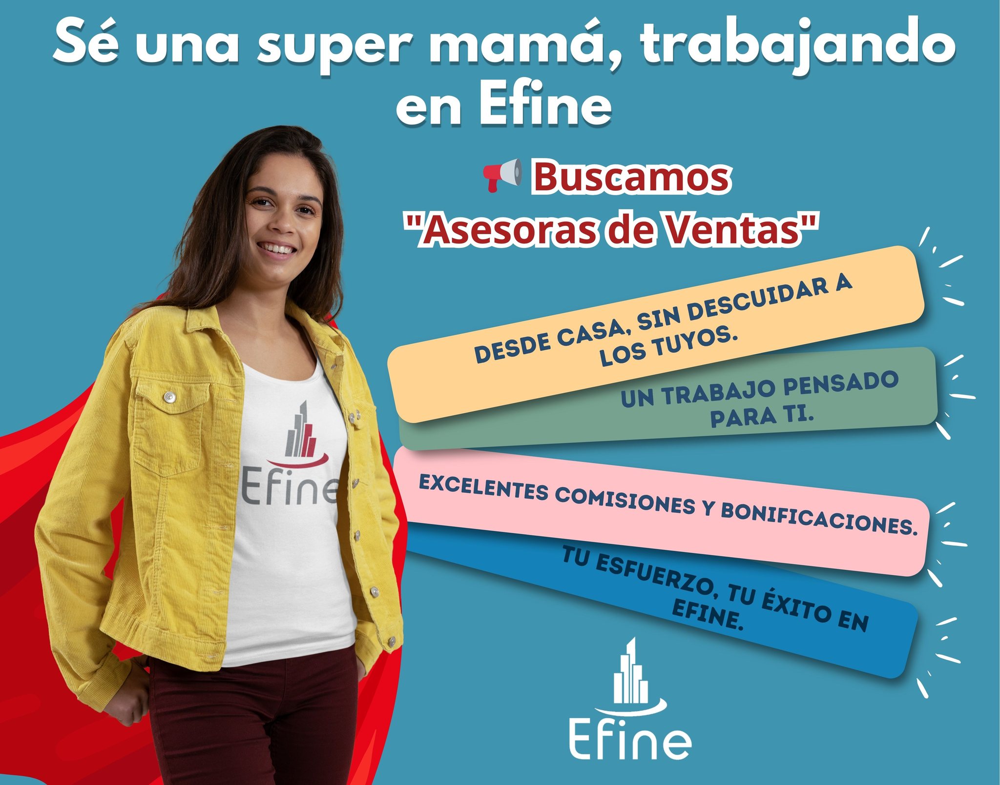 Efine - ‼¡Atención Mamás! ‼ Oportunidad laboral para cuidar de tus ...