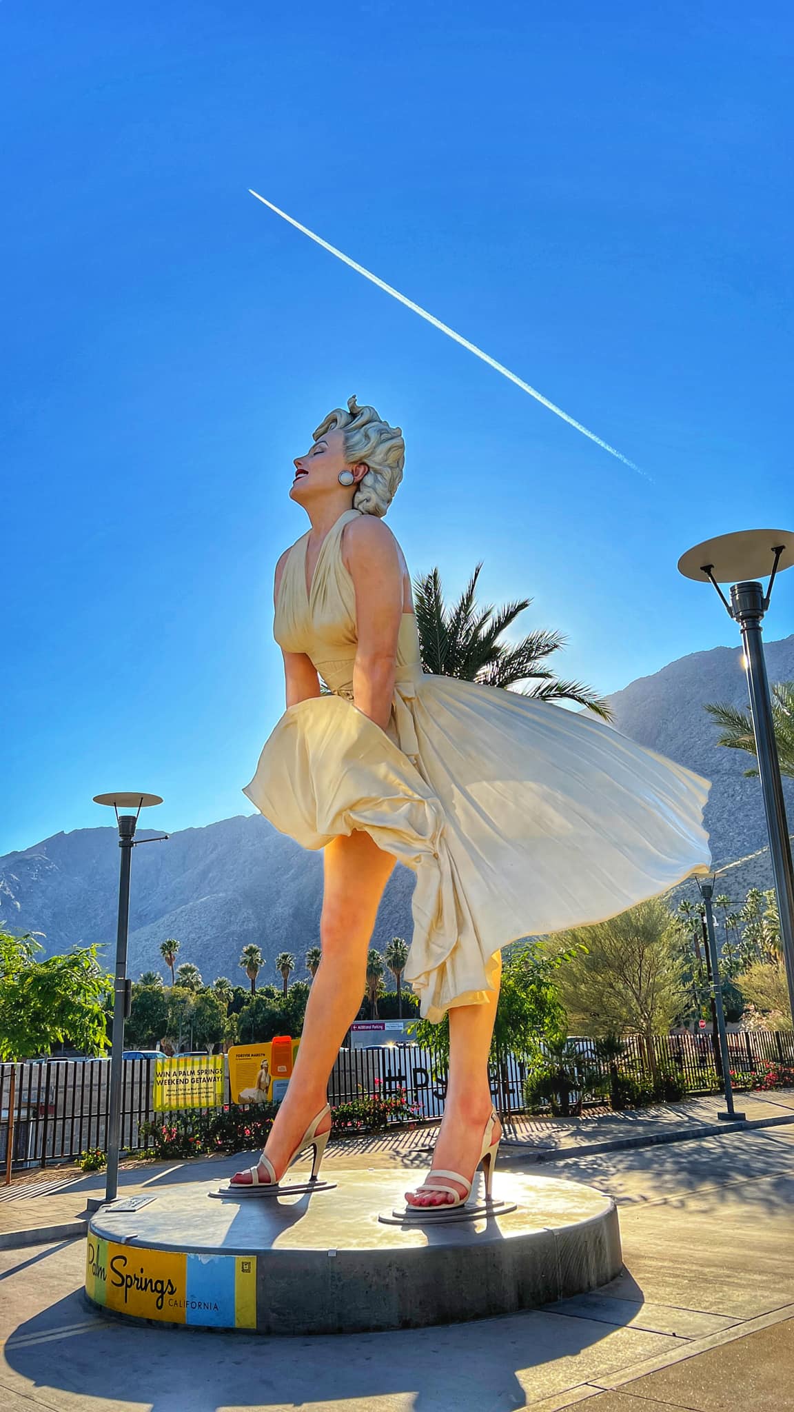 Forever Marilyn! ❤️ That's the name of the oversized Marilyn