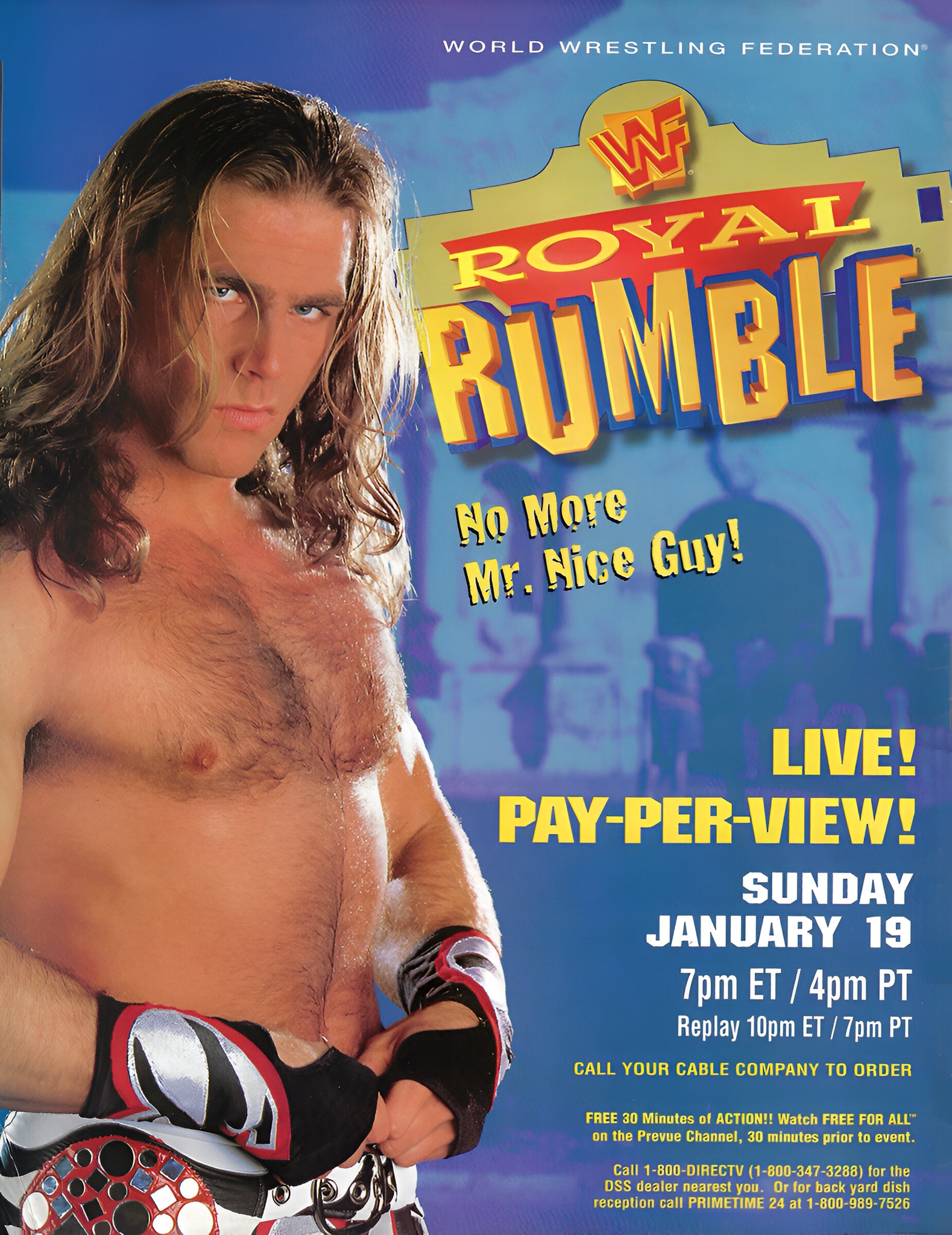 28 years ago today: WWF Royal Rumble 1997