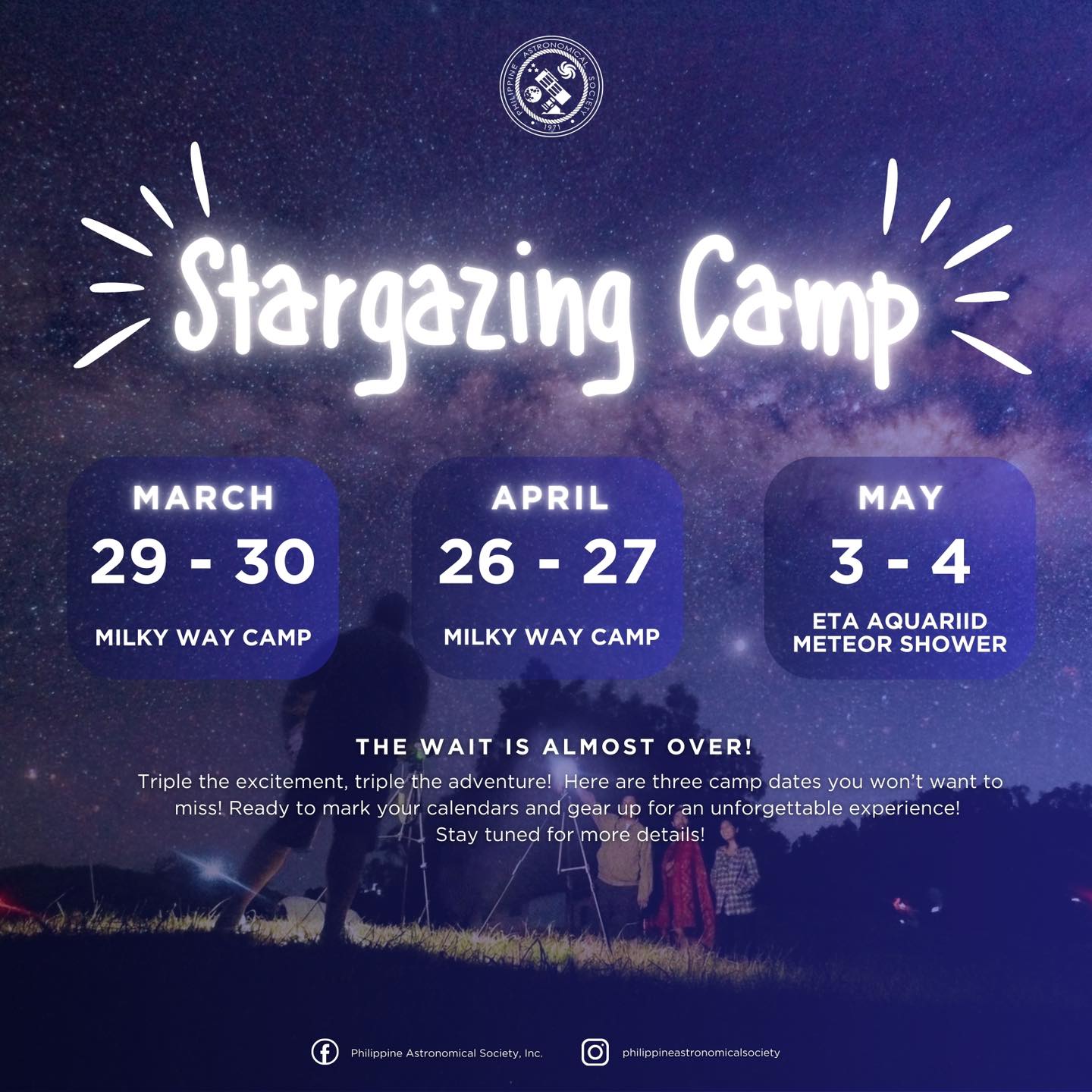 Philippine Astronomical Society, Inc. - 🔥🚨MARK YOUR CALENDARS! 🔥🚨 📅 ...