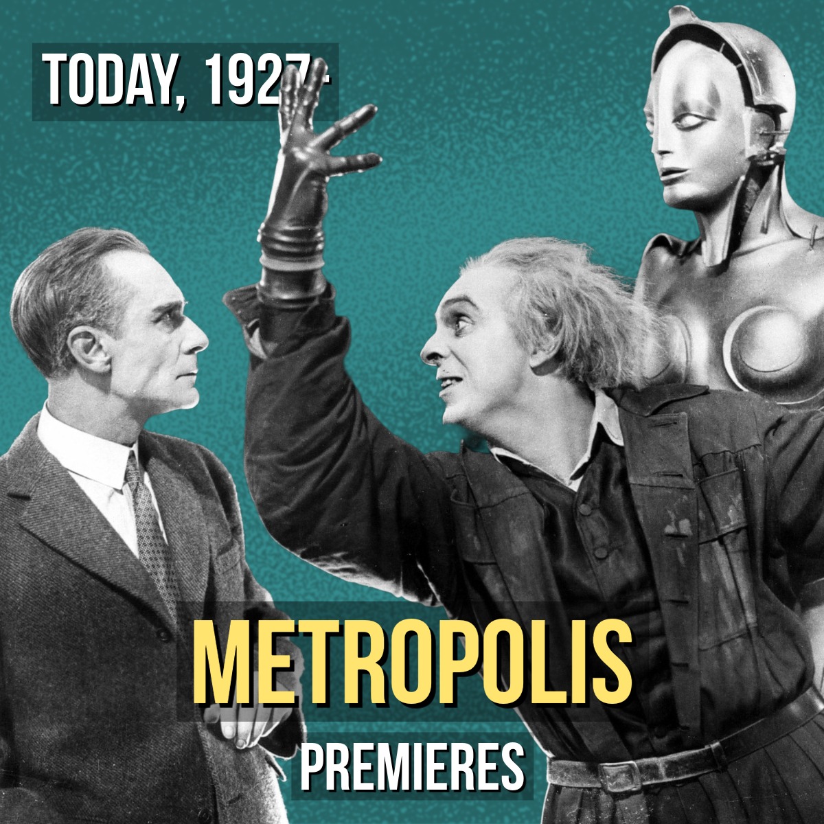 🎬 Fritz Lang’s Metropolis... - This Day in Film History | Facebook