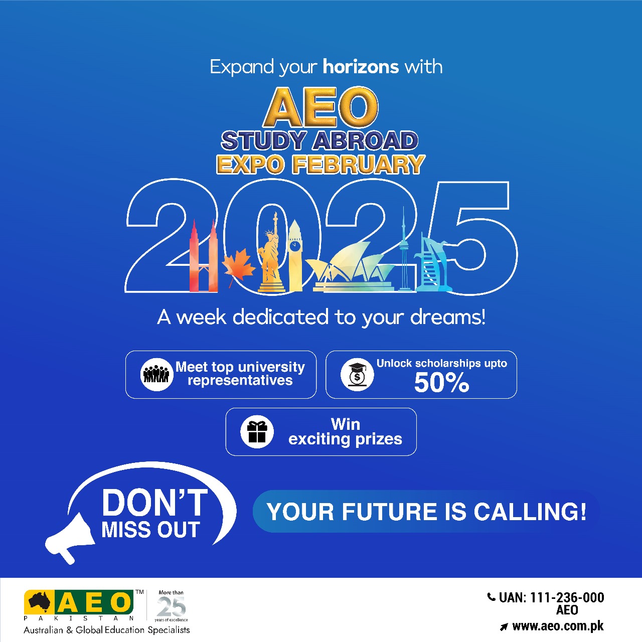 AEO - 🌍🎓 AEO Study Abroad Expo February 2025 – A Week Dedicated to Your ...