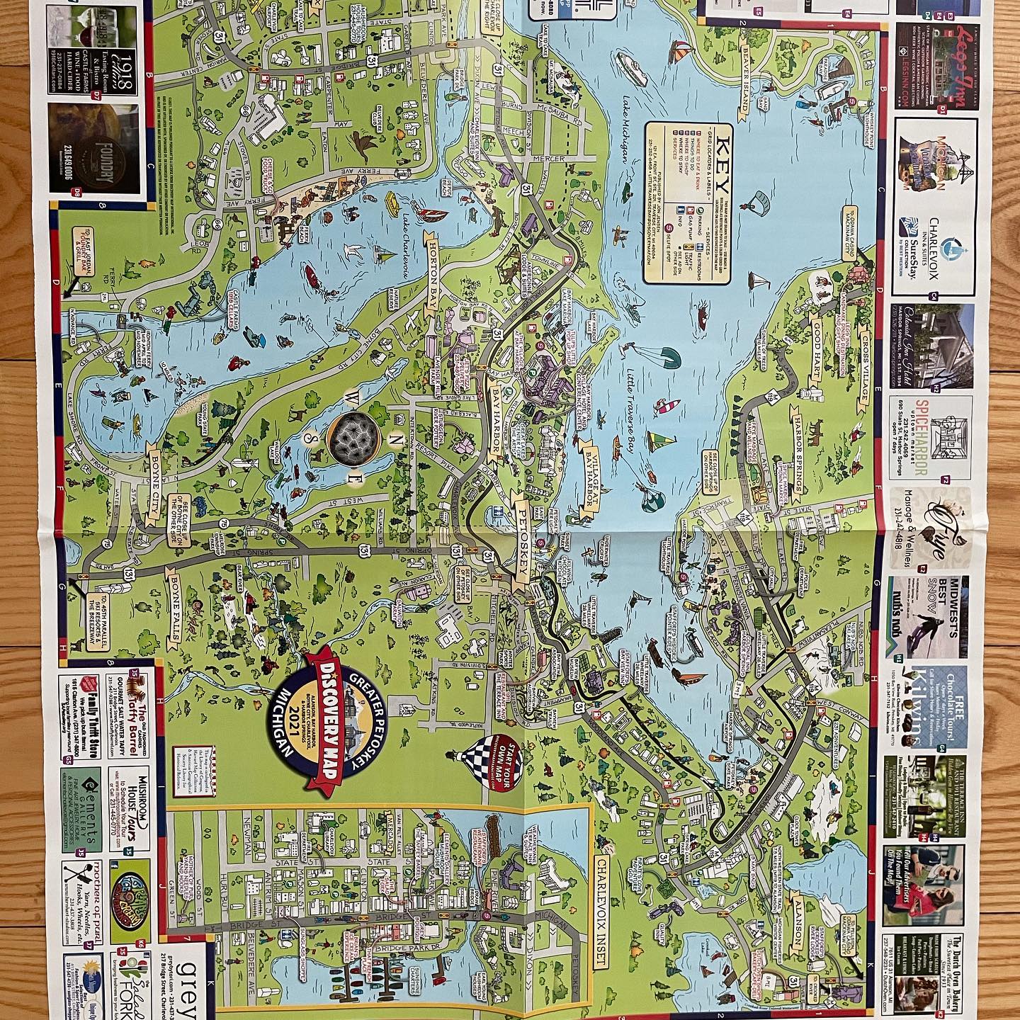 The 2021 Maps are out!... - Discovery Map of Traverse City