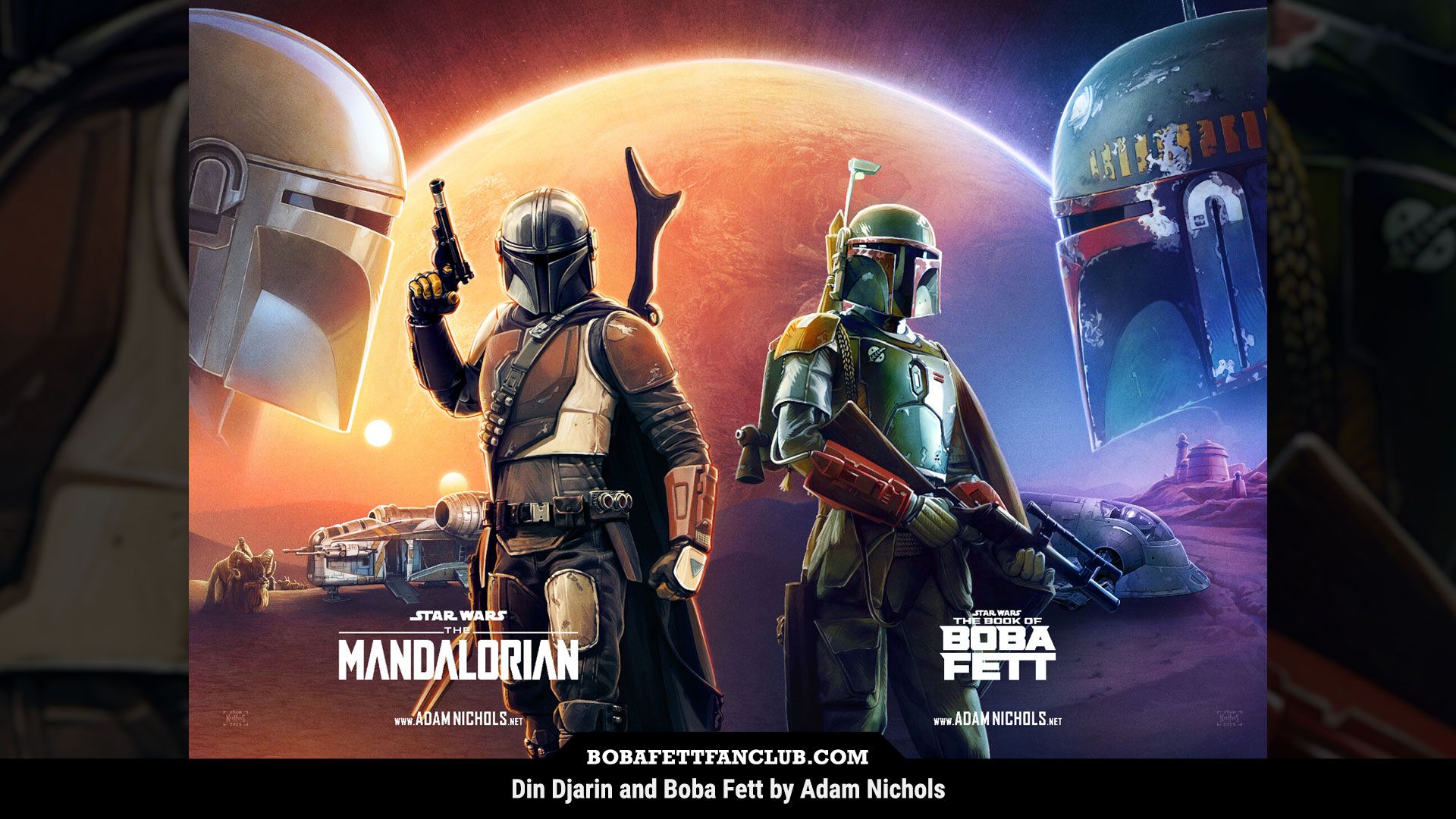Official #StarWars art by Adam Schickling for Acme Archives From
