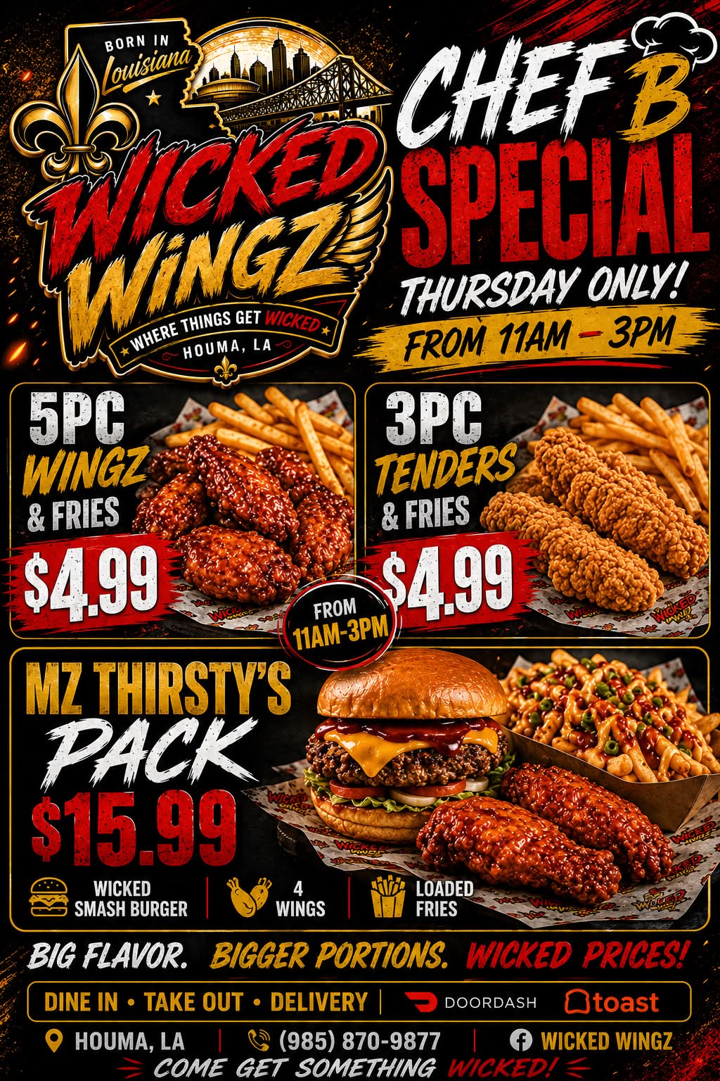 Wicked Wingz | Houma LA