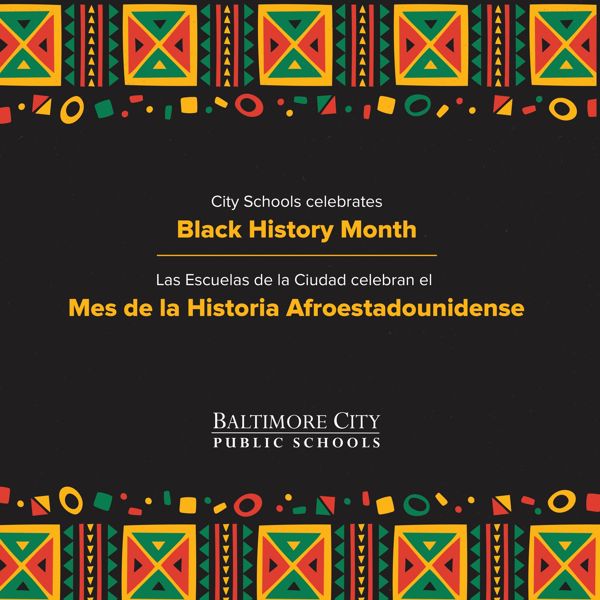 Baltimore - City Schools celebrates Black History Month! This month is ...