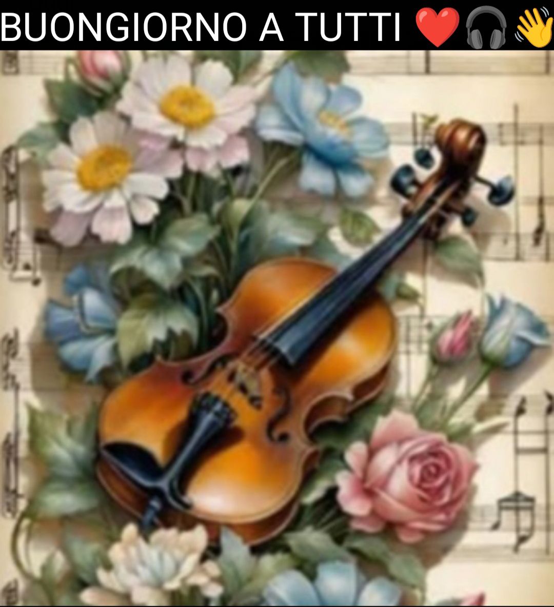 A TUTTA MUSICA ️🎧🎹 | BUONGIORNO A TUTTI DEL GRUPPO ️🎧👋 | Facebook