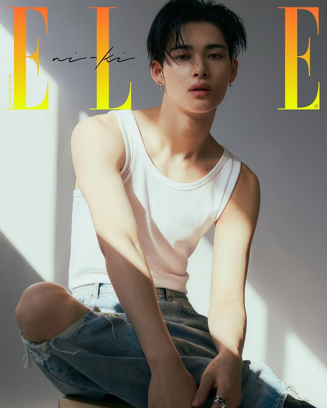 EVAN for ELLE Korea Qrsessed Brand Book 🩶 #EVAN #에반 #HEESEUNG #희승