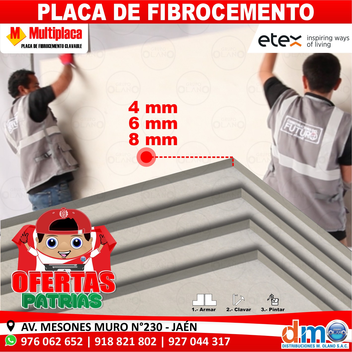 Distribuciones - Transforma tus espacios con nuestras placas de ...