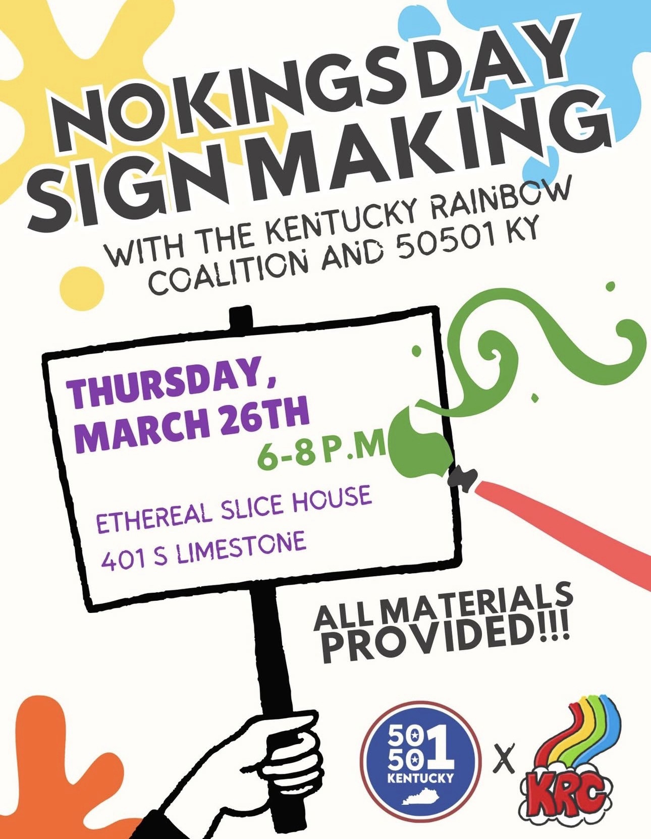 Sign Making Party