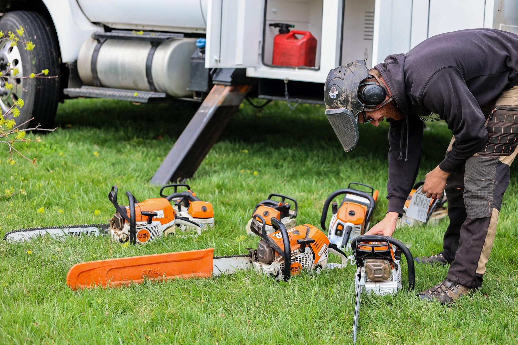 Old Swedish STIHL S10 Chainsaw brochure... here