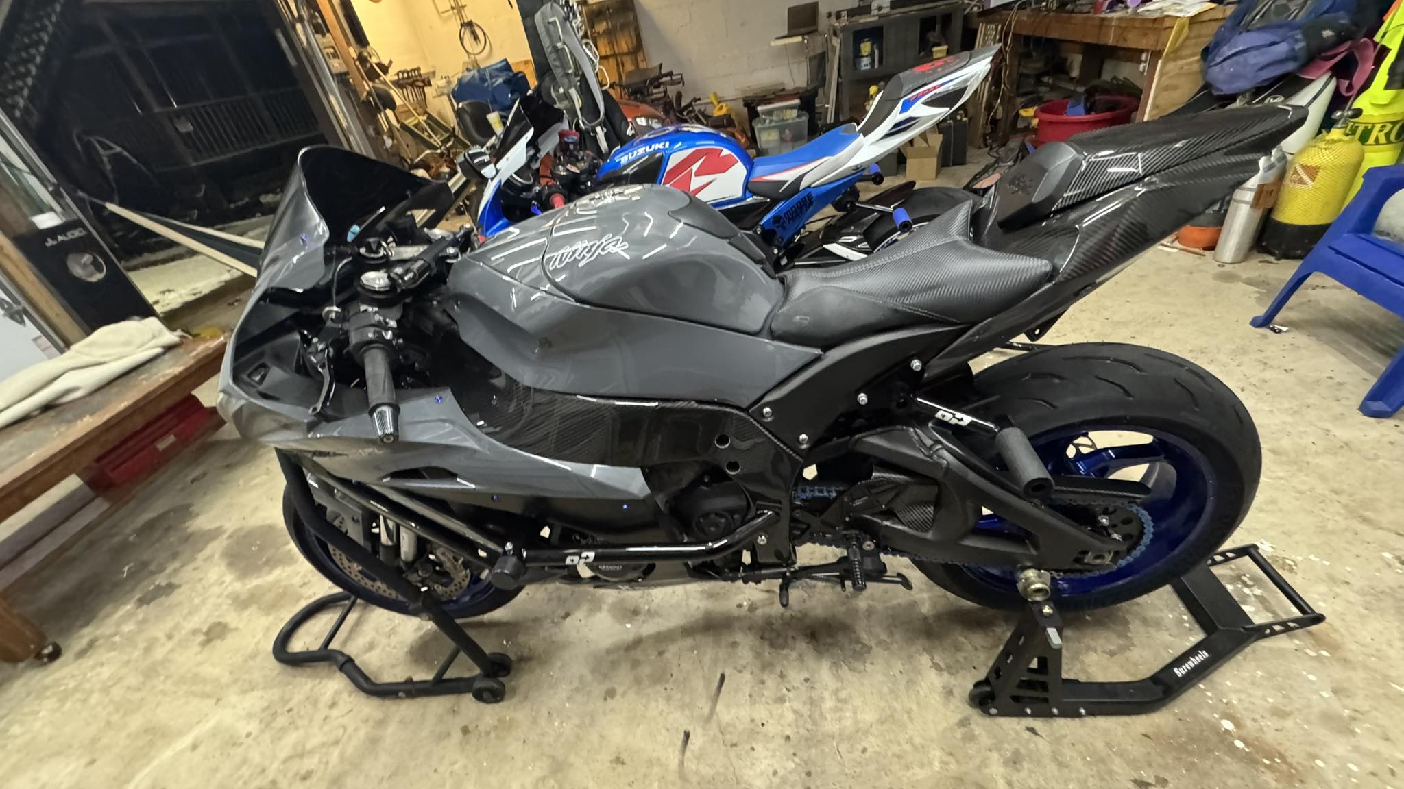 In search of a 2-6 inch evil swing arm for a 2016-2025 zx10r and