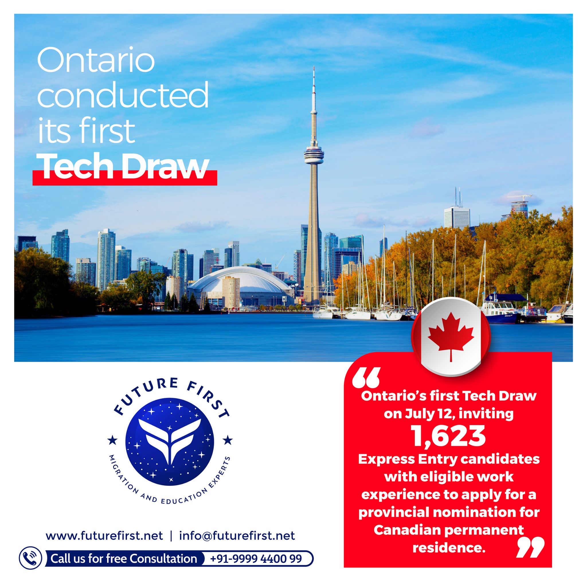 Future First - Ontario conducted its first Tech Draw on... | Facebook