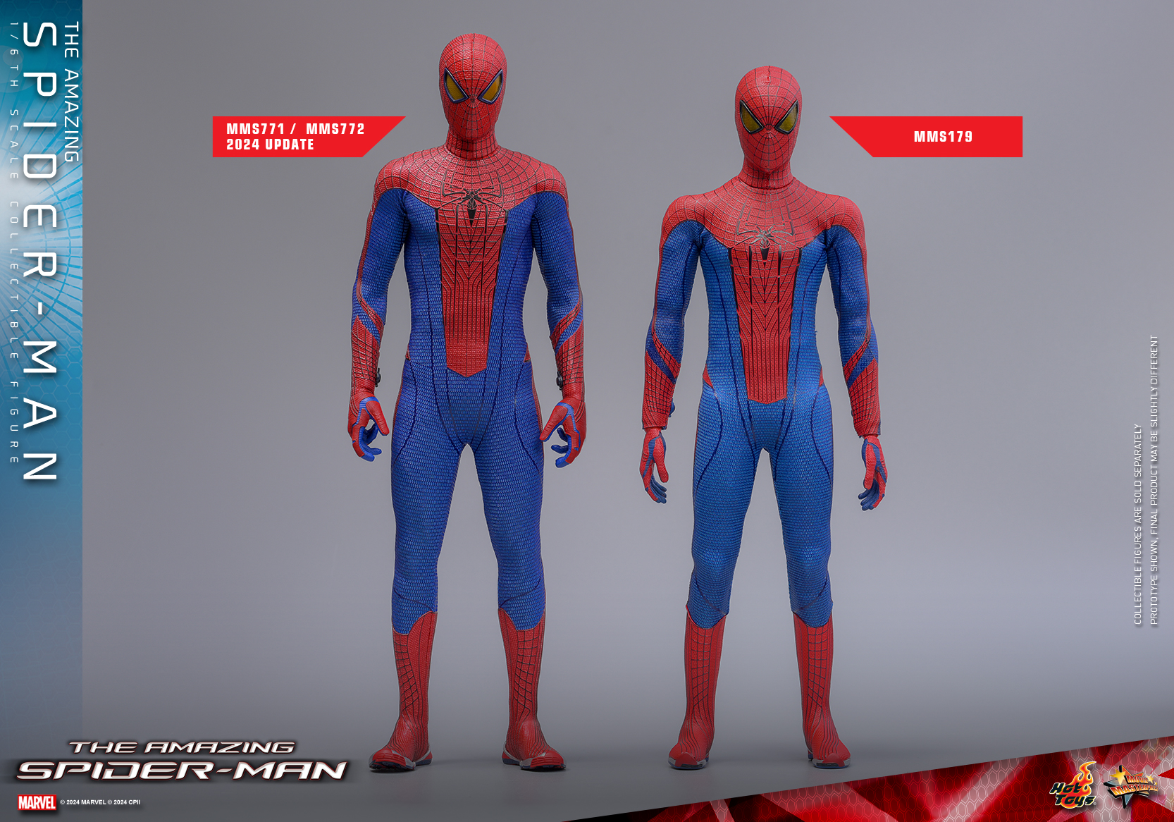 Marvel Amazing Spider Man Hot Toys Hot Toys 1/6 The Amazing Spider 