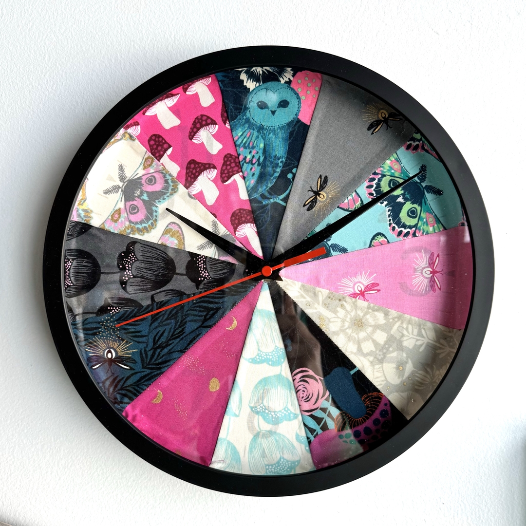 I made myself a Quilt O’Clock with... - Little Fabric Shop