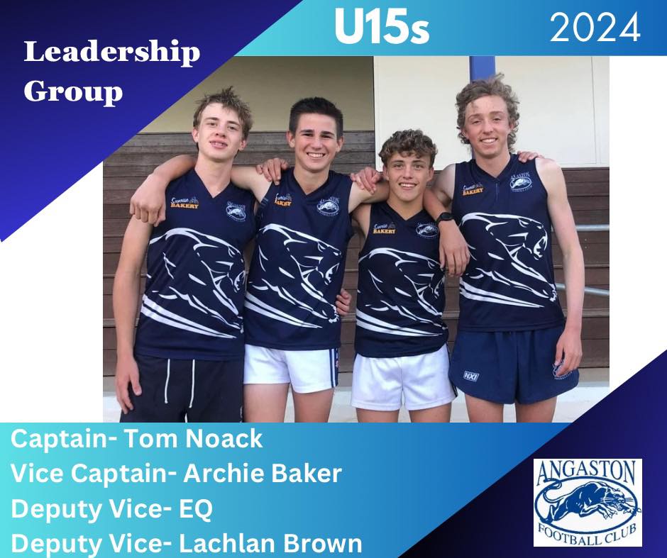 Introducing the 2024 U13, U15 &... - Angaston Football Club
