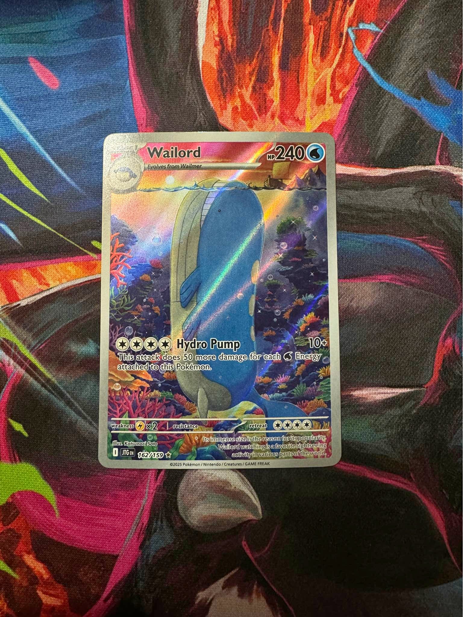 shiny wailord pokemon card Magikarp & GX Full Art - 160/181 - Team Up Holo Rare Card Type Pokemon wailord 162/159 NM/M (READ