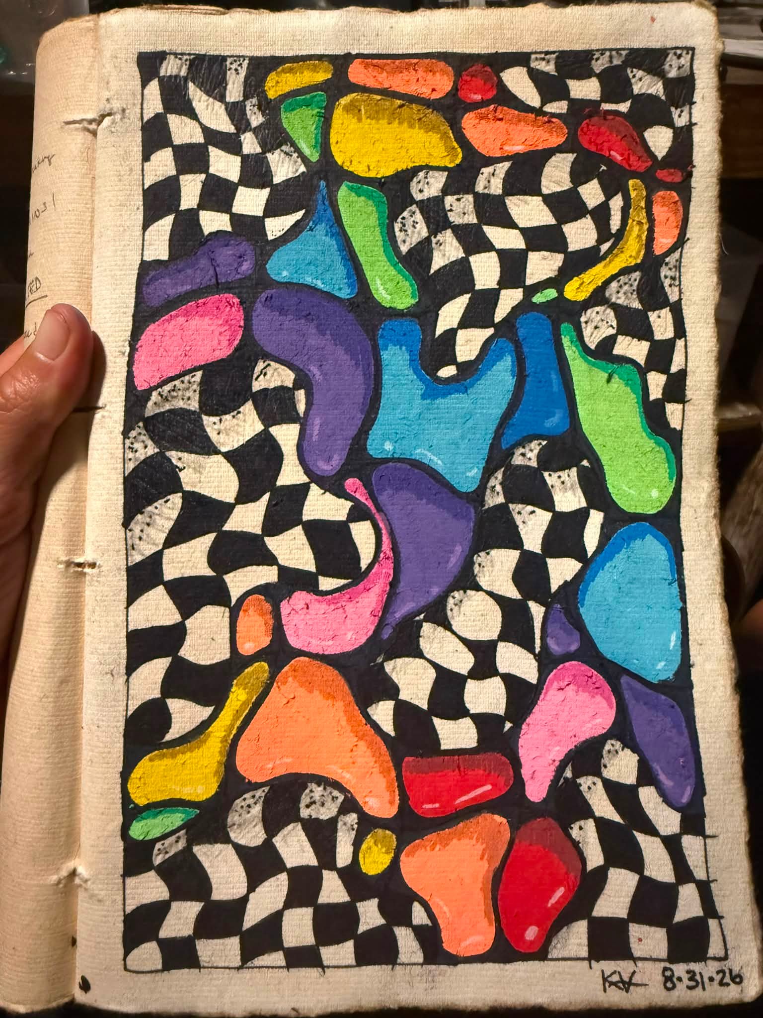 i really love to doodle.