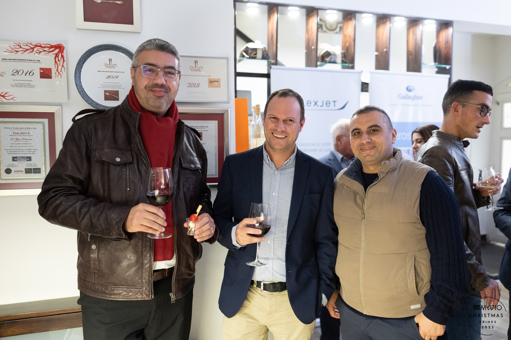 MAViO - (From L to R) Patrick Fenech (CEO of Malta Wings Co. Ltd ...