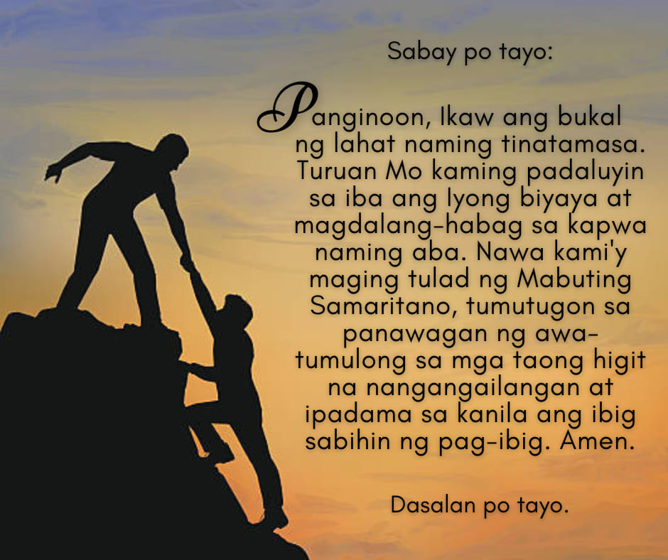 Dasalan - 📖 Lc. 10:25-37 