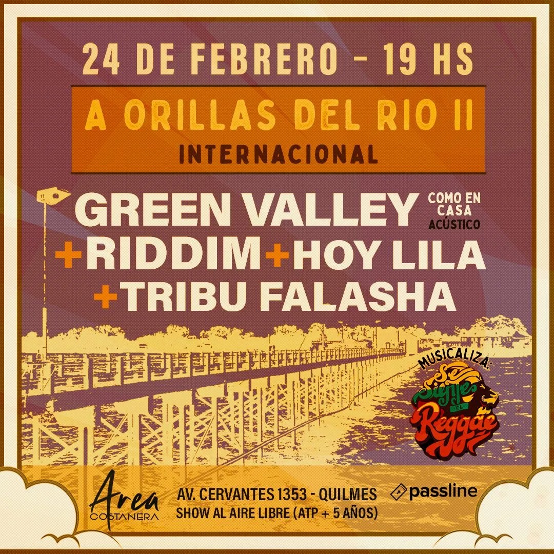 RIDDIM - 24 de Febrero kos vemos en Quilmes!!!