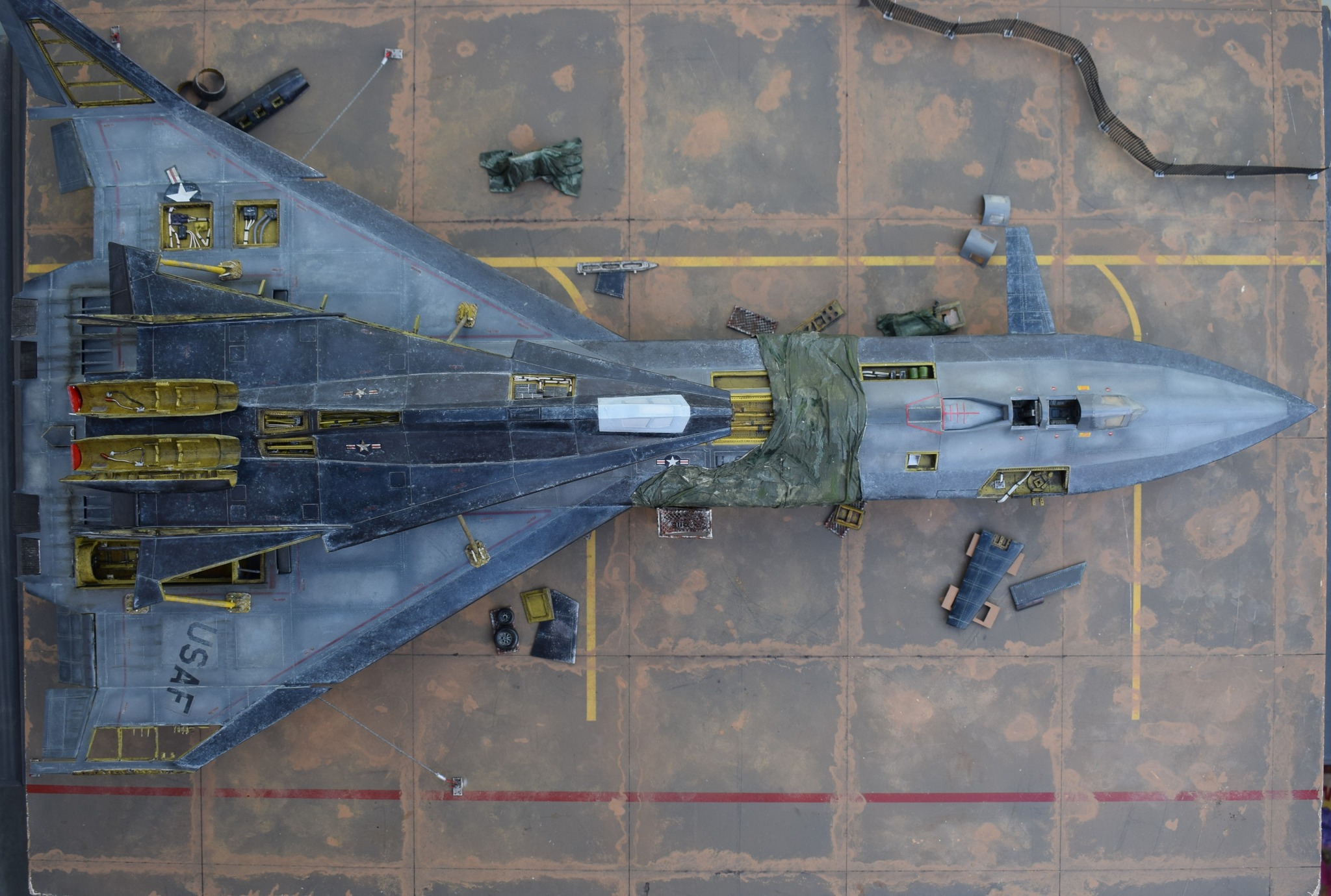 abandoned SR-75 Italeri kit 1-72