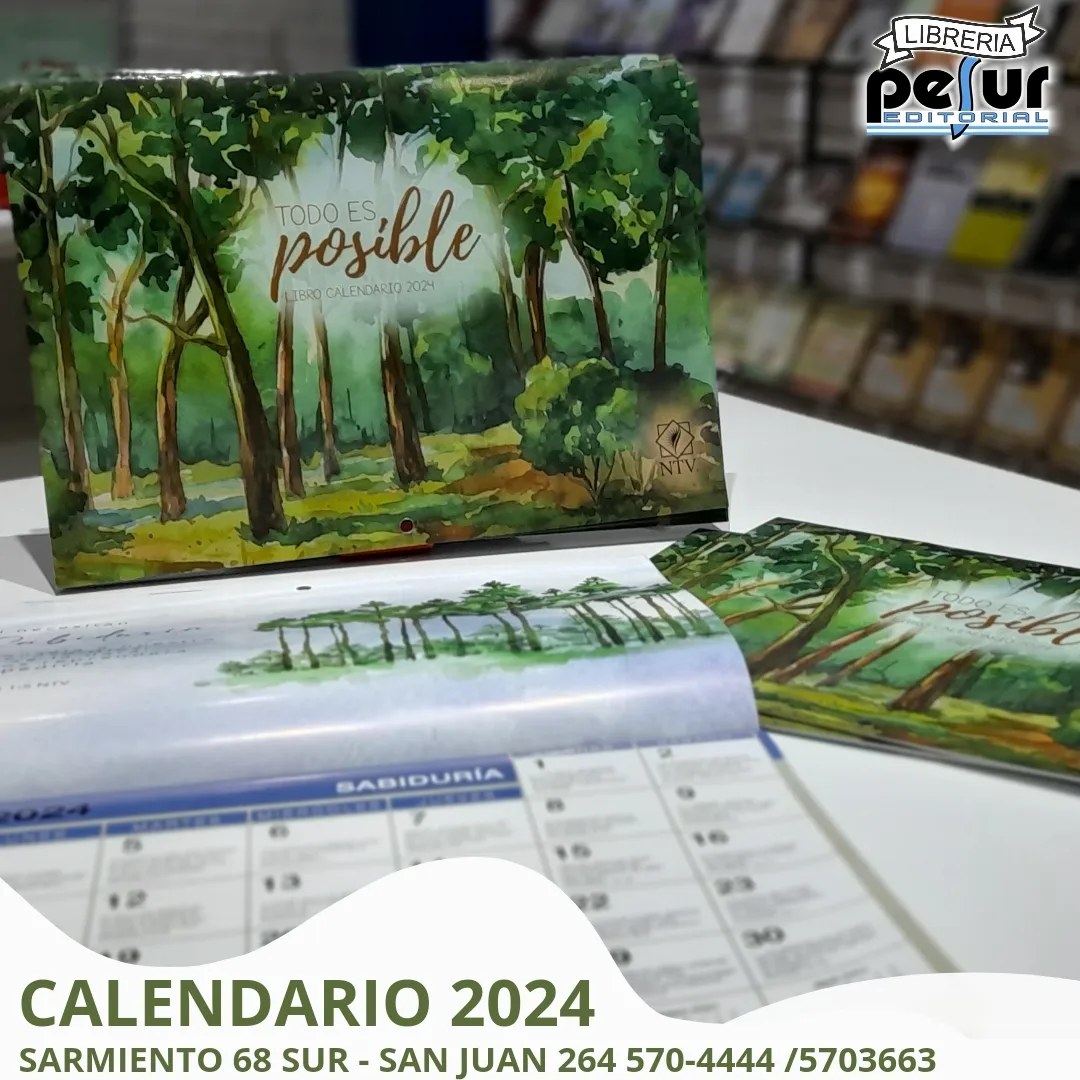 Librería Pesur - CALENDARIO CRISTIANO 2024, Durante el...