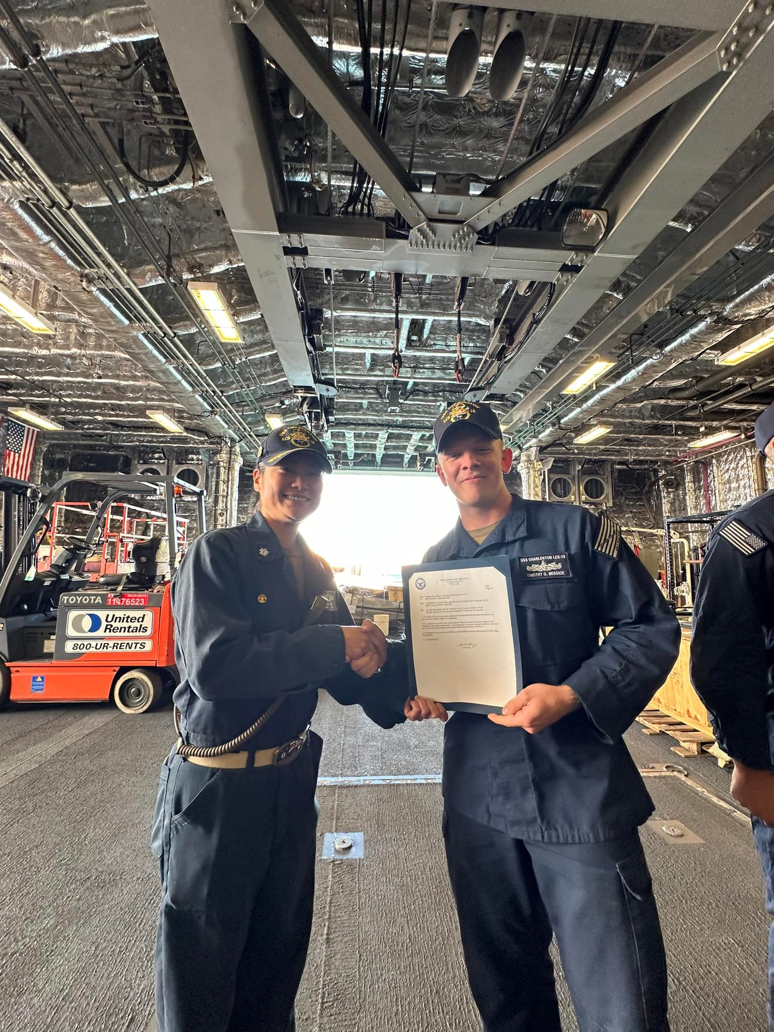 Congratulations to CHARLESTON's... - USS Charleston - LCS 18 | Facebook