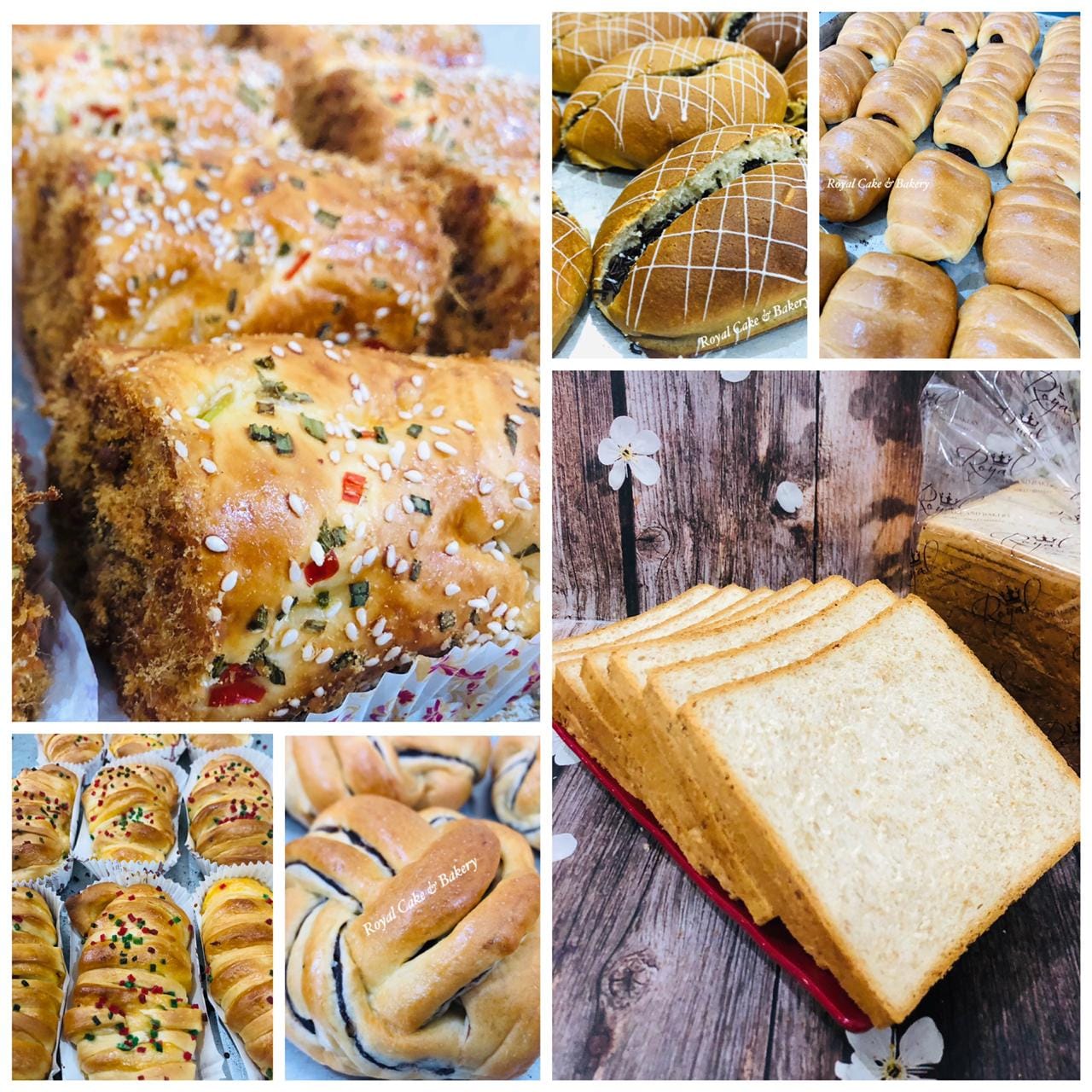 Aneka jenis roti hanya ada di Royal... - Royal Cake & Bakery