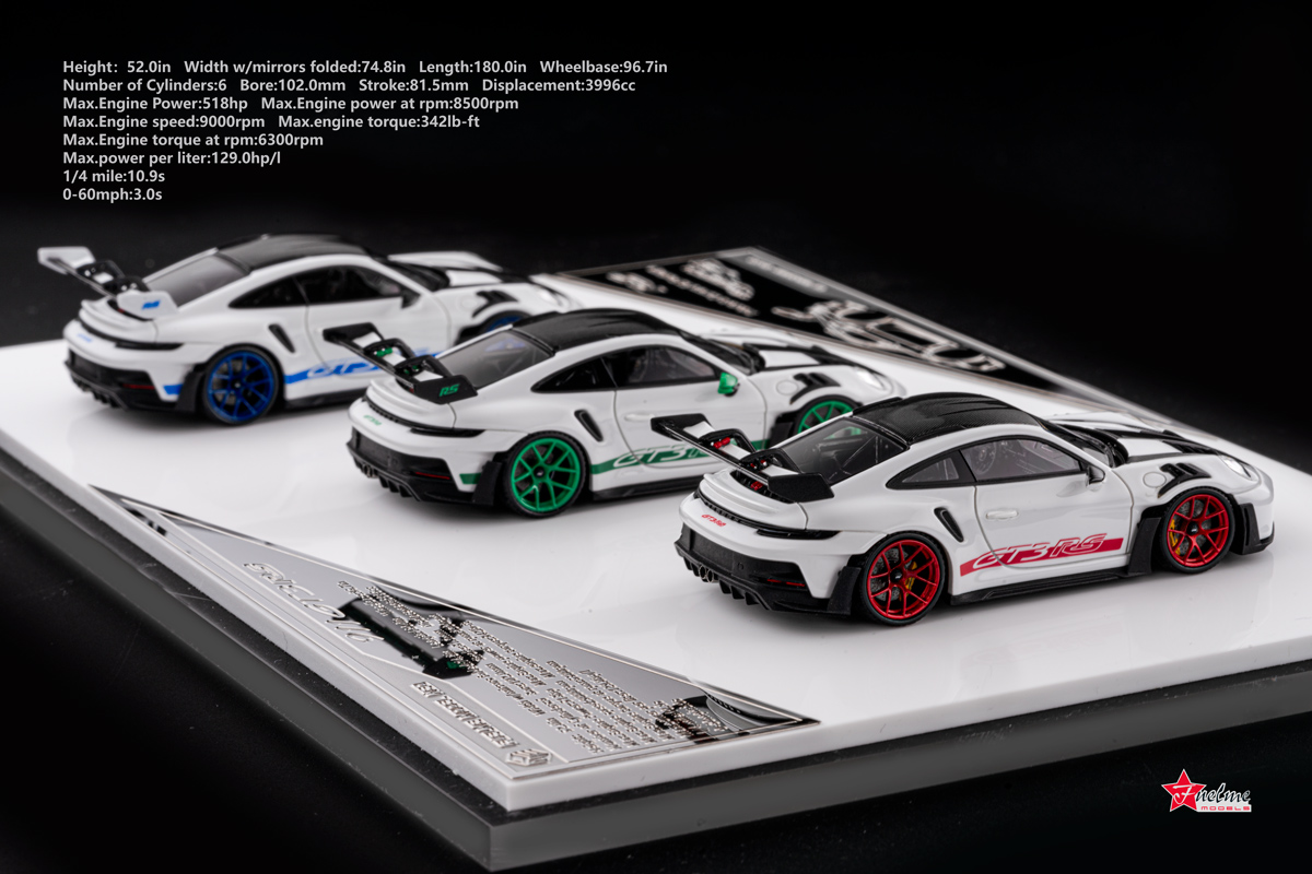 Collectors…The FUELME 1/64 Porsche 992 GT3 RS is here