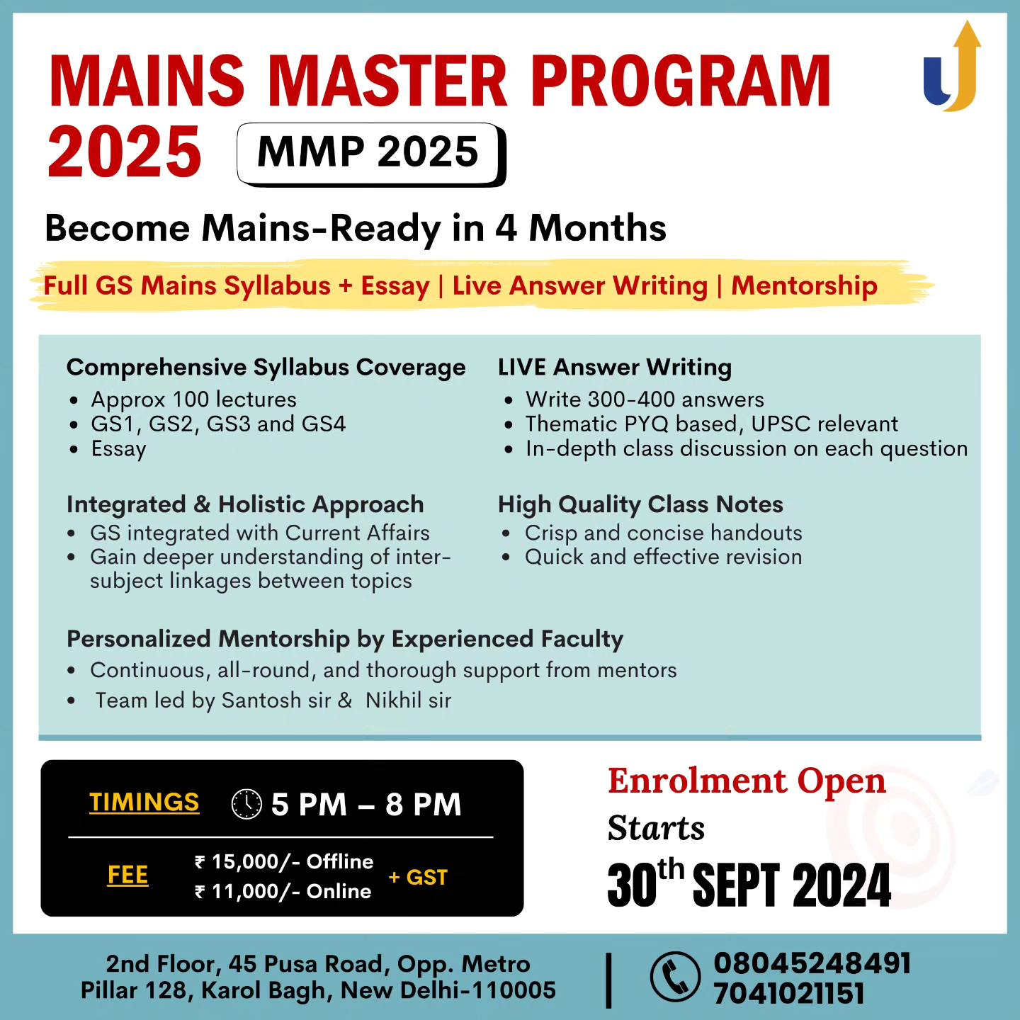 Level - 🚨 *Hurry Up! Mains Master Program starts tomorrow!* 🚨 Become ...