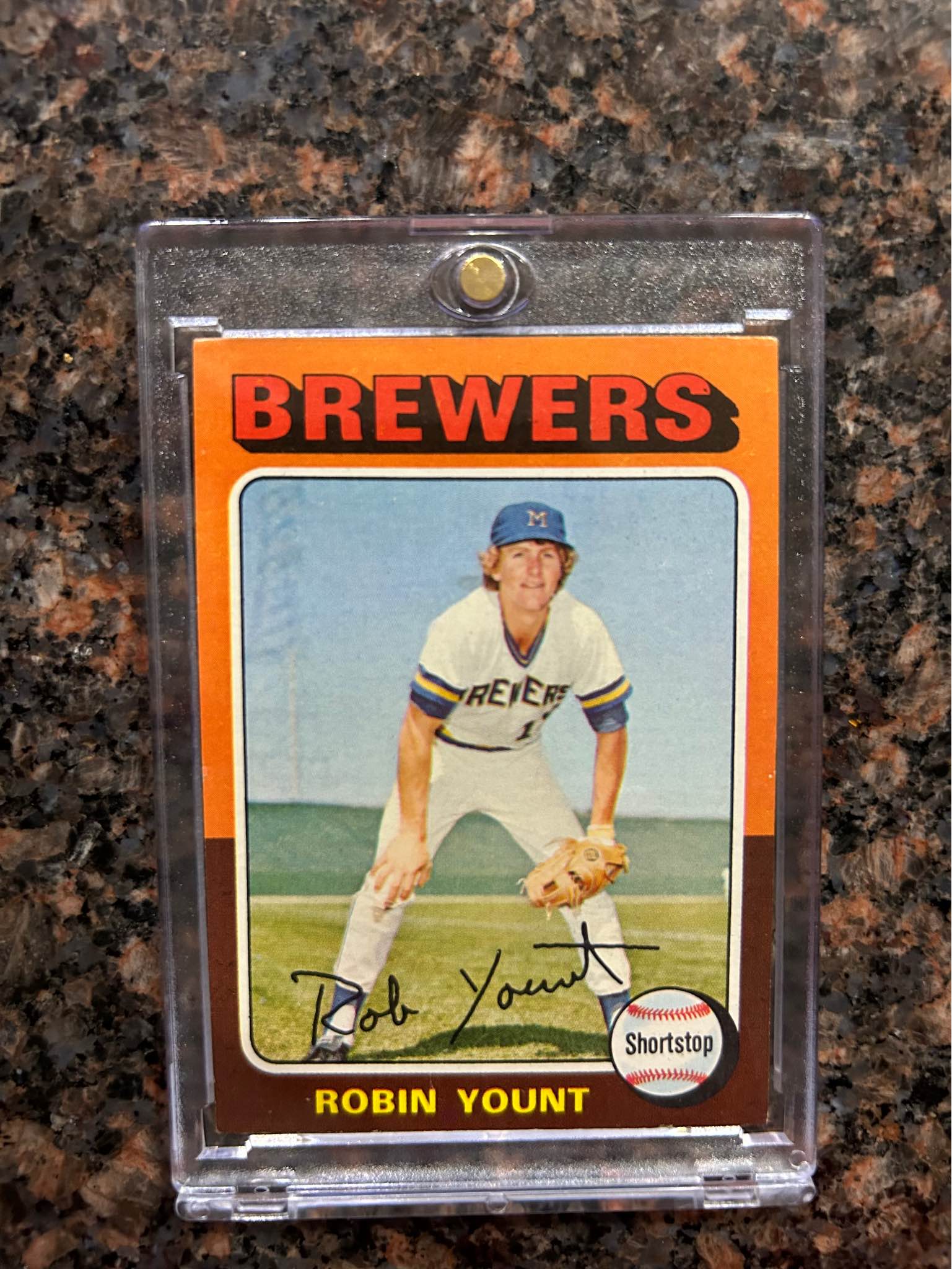 1975 Topps Robin Yount rookie & 1977 Yount - Sports Trading Cards ...