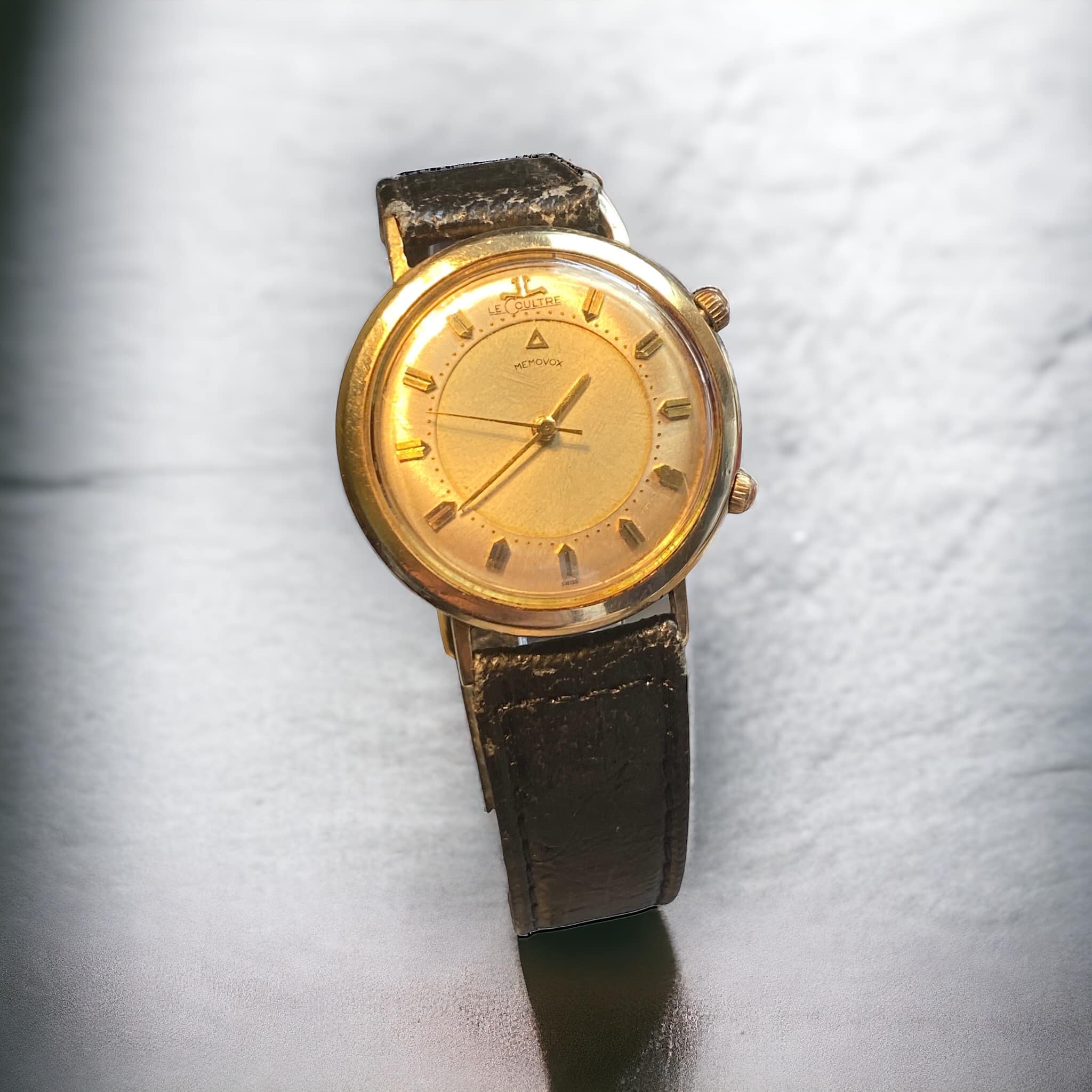 Vintage Citizen Alarm Date 21 Jewels, Manual Winding Gold plated 
