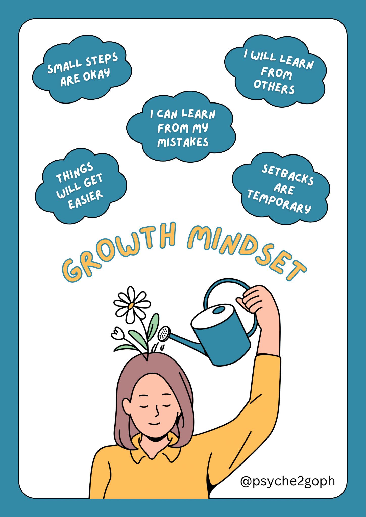 Psyche2Go - 🌱 Growth takes time, and that’s okay! 🌼 Remember, every ...