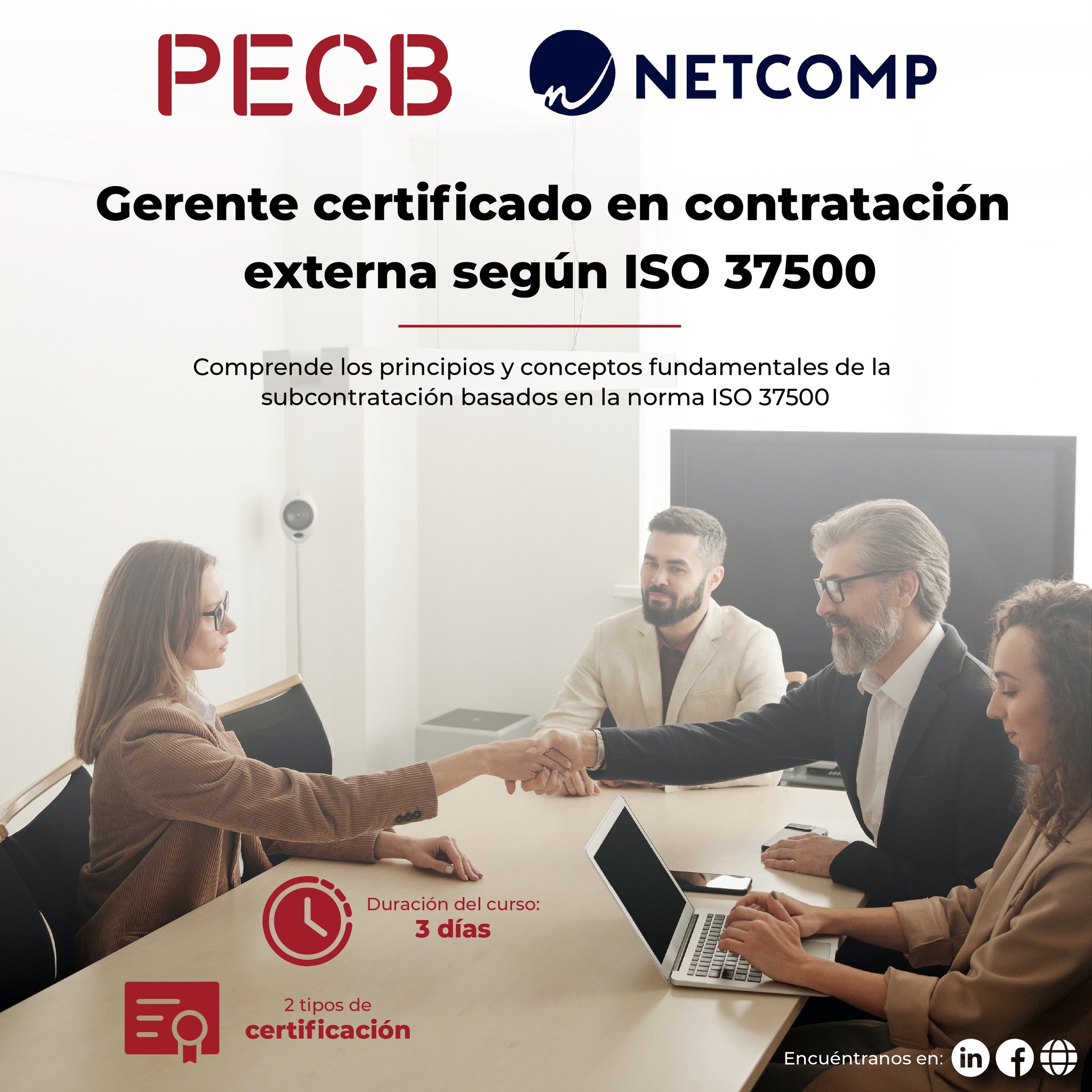 NETCOMP - Certifícate como Gerente en Contratación Externa...