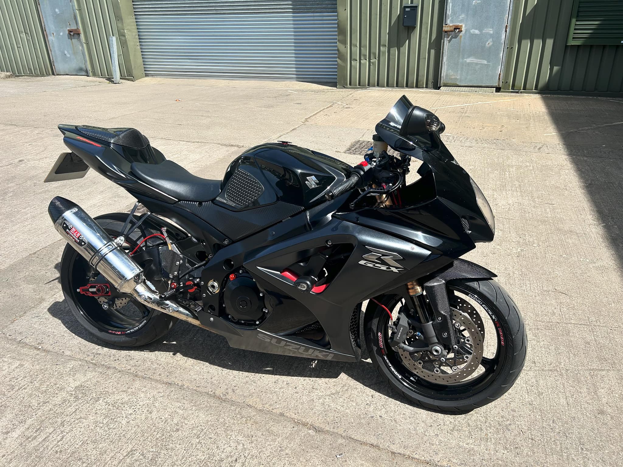 New in the showroom today! This Suzuki GSXR 1000 K8 model is a