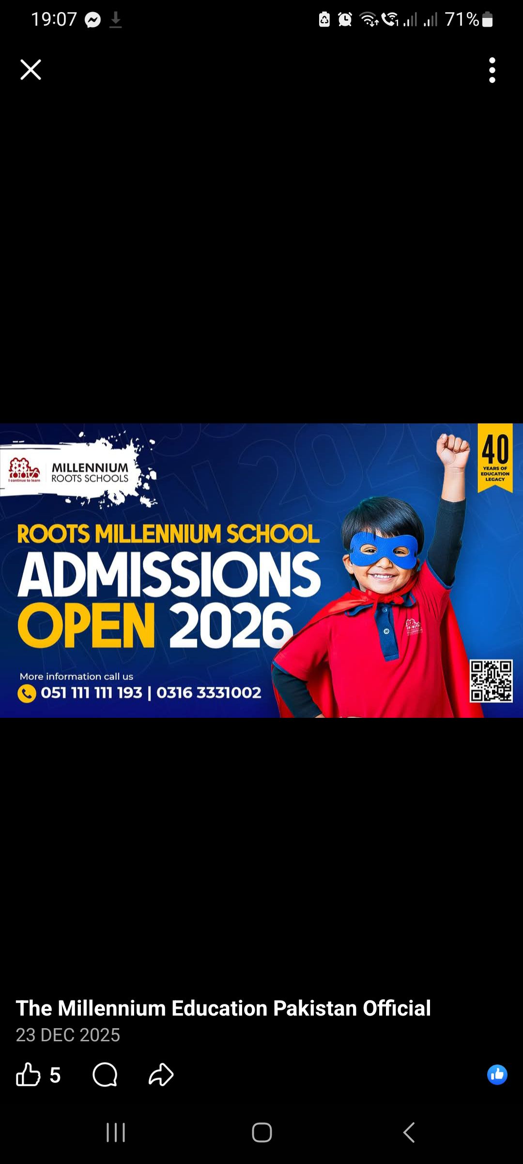 Roots... - Roots Millennium School, Kensington Campus, Karachi