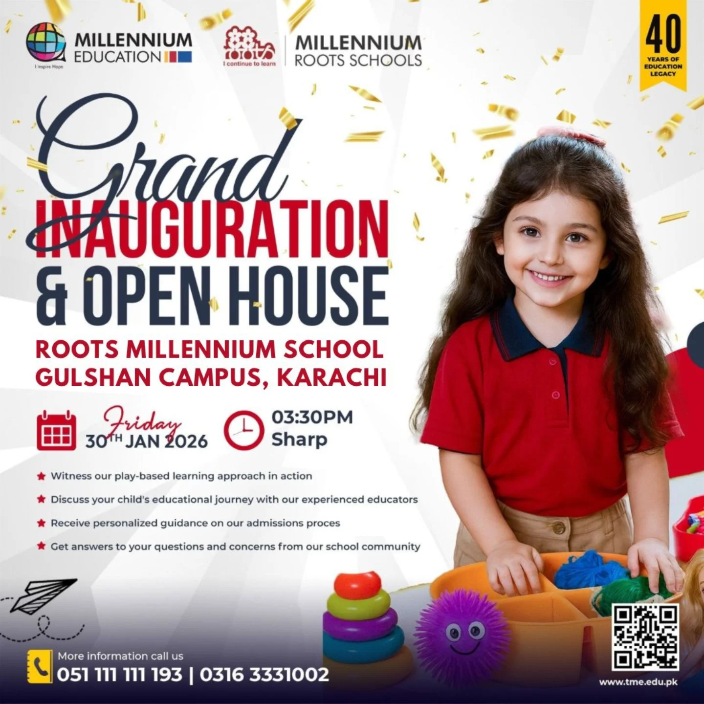 @rootsmillennium is launching a... - Karachi Schools' Guide | Facebook
