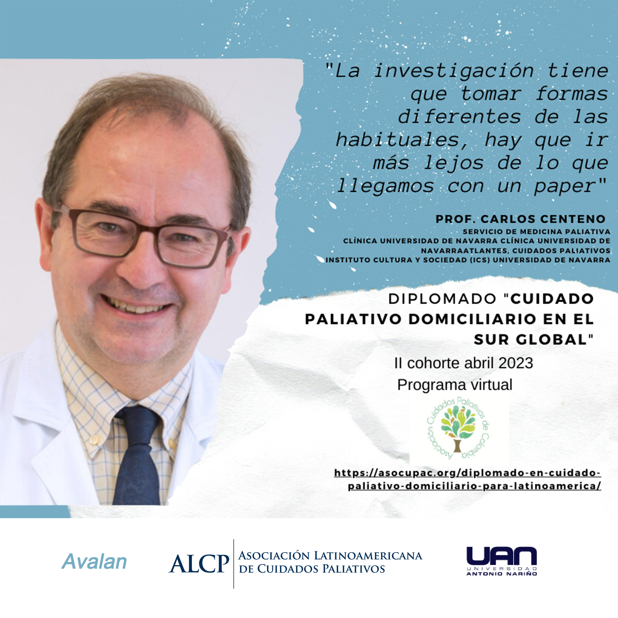 ALCP - ️Diplomado virtual de CUIDADO PALIATIVO... | Facebook