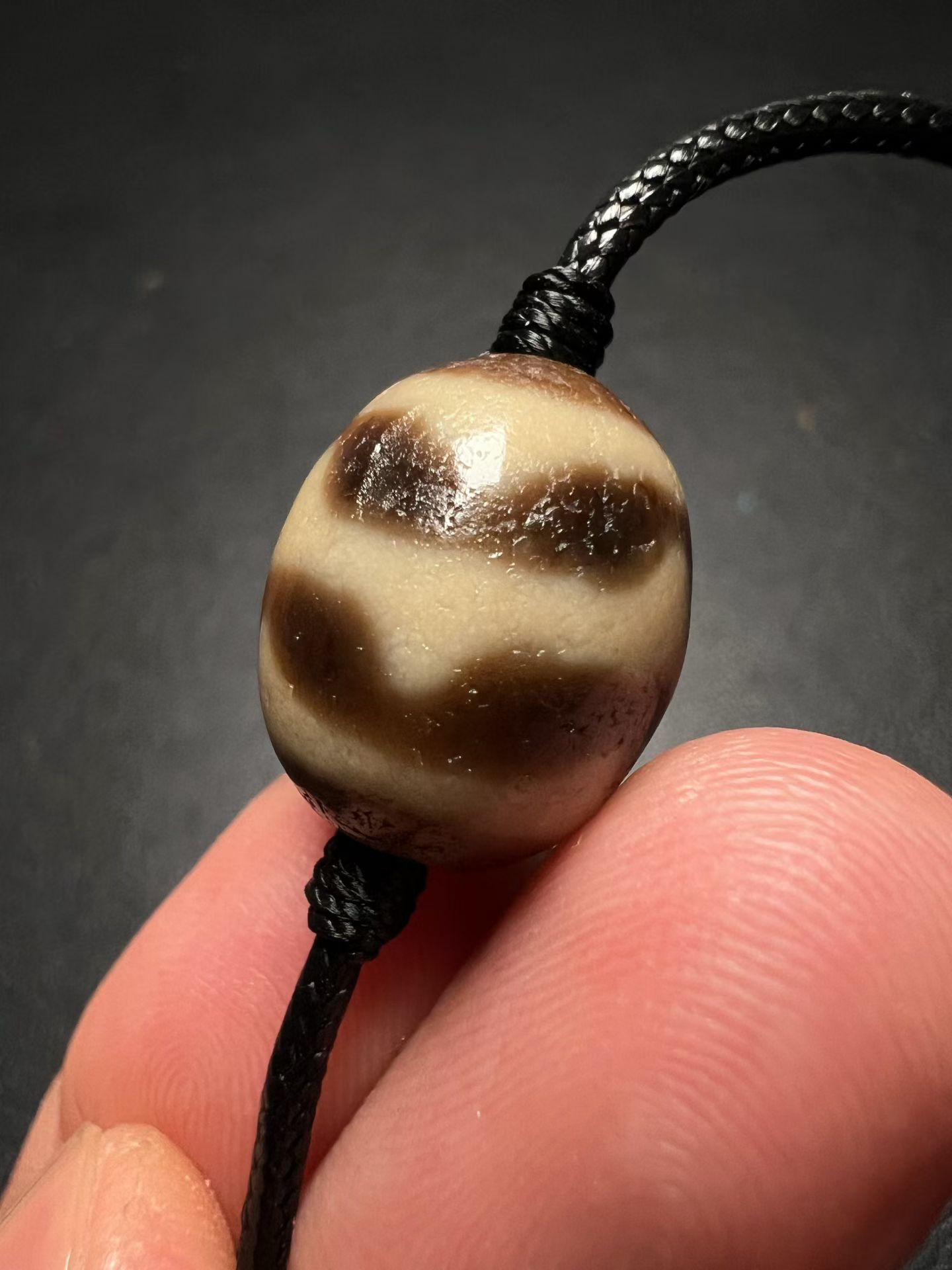 上肯超顶老超双虎牙达洛天珠，尺寸：13.8*16mm 全球可发，支持转图