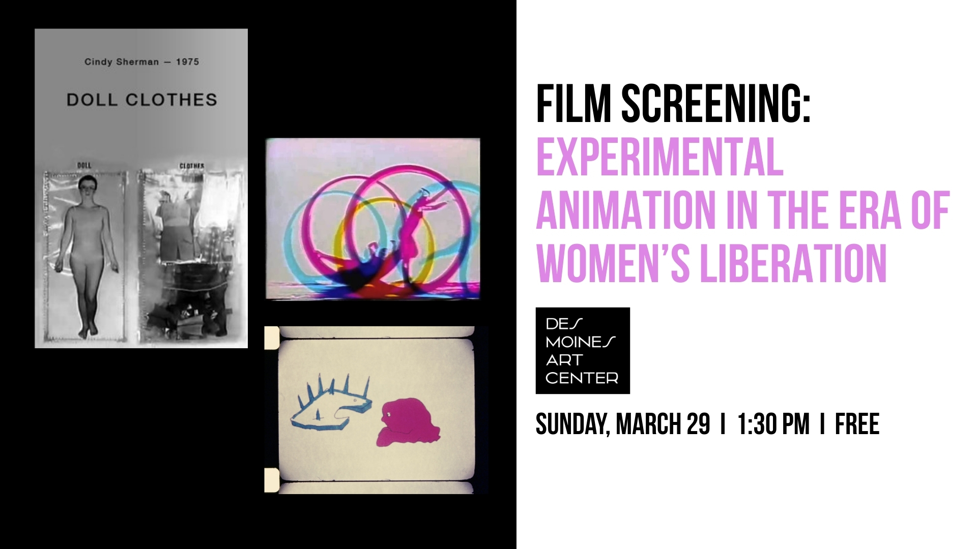 Film Screening: Experimental Animation in the Era of Women’s Liberation
