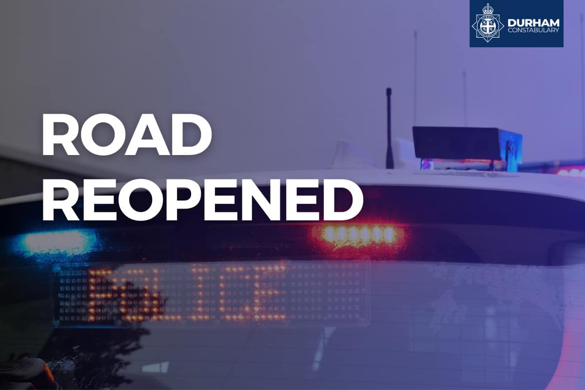 Durham - Road now OPEN🛑 Please be advised the road is currently closed ...